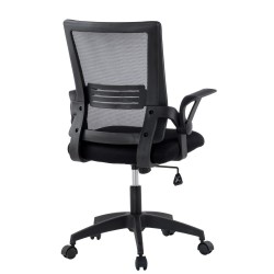 Techly ICA-CT MC003BK krzesło obrotowe Obite siedzisko Oparcie siatkowe
