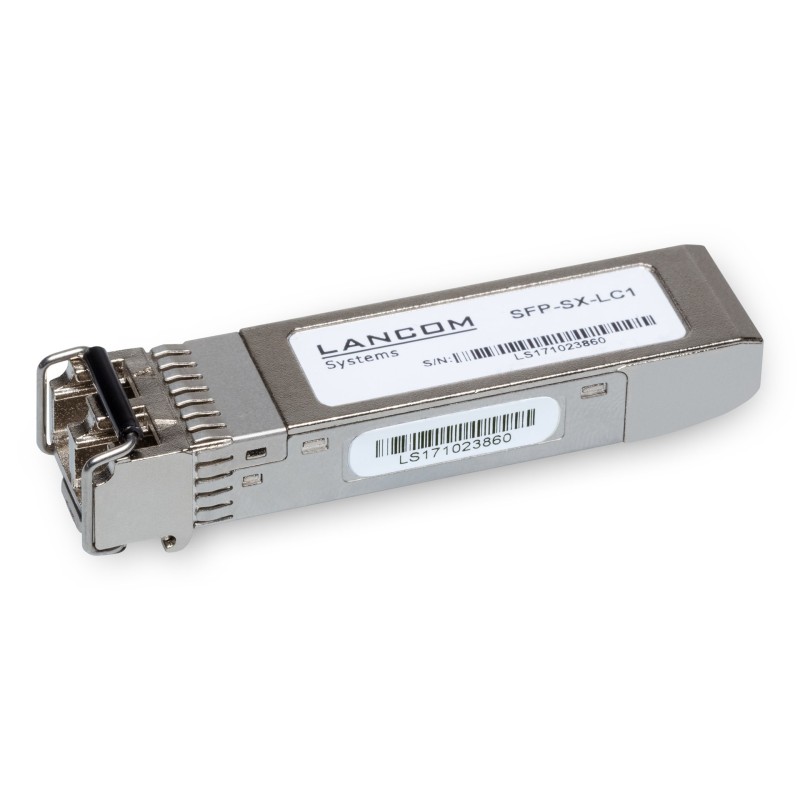 LANCOM SFP-SX-LC1 moduł przekaźników sieciowych Swiatłowód 1000 Mbit/s 850 nm LANCOM SFP-SX-LC1 moduł przekaźników sieciowych Swiatłowód 1000 Mbit/s 850 nm