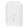 Ładowarka Belkin BoostCharge Dual USB-C + USB-A Wall Charger with PPS 37W White