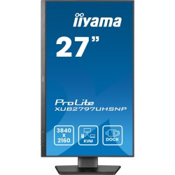 Monitor IIYAMA 68.5cm (27") XUB2797UHSNP-B1 16:9 HDMI+DP+USB-C IPS