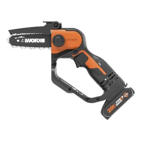WORX WG324E piła łańcuchowa Czarny, Pomarańczowy
