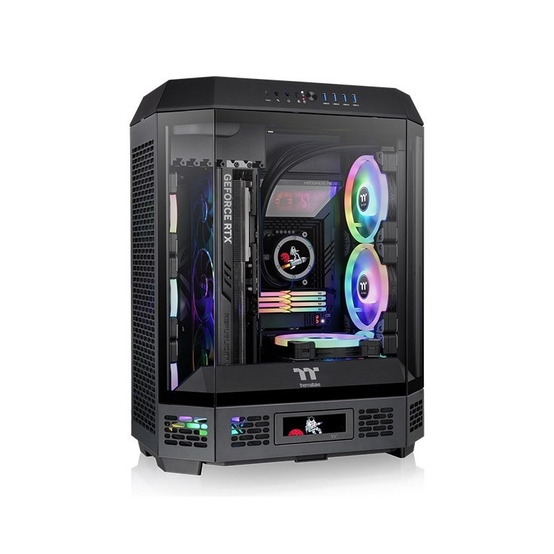 Obudowa Thermaltake The Tower 600 Midi Tower czarna retail