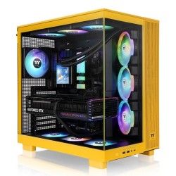 Thermaltake View 380 XL TG ARGB Midi Tower Żółty