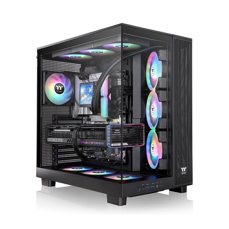 Thermaltake View 380 XL TG ARGB - Mini wieża - ATX