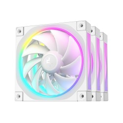 Wentylator Deepcool FL12 biały, zestaw 3 sztuk, 120 mm, 2150 obr./min, 12 V