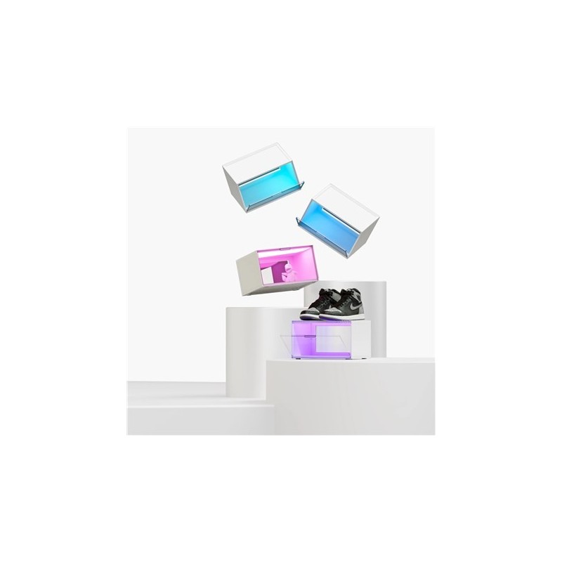 Zestaw startowy gabloty Nanoleaf X Fantaqi EXPO Smart LED (4 sztuki)|16M+