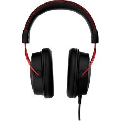 Zestaw słuchawkowy do gier HyperX Cloud Alpha czarno-czerwony, Przewodowy, 13 - 27000 Hz, Gaming, 298 g, Czerwony