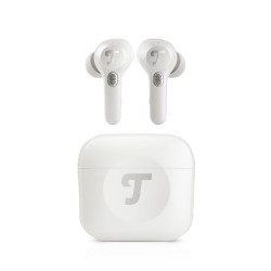 Teufel AIRY TWS Pro True-Wireless Słuchawki douszne Bluetooth srebrno-białe - Słuchawki - 20 KHz