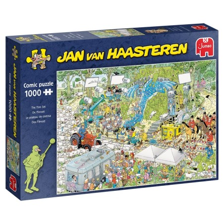 Jan van Haasteren The TV Studios 1000 pcs Puzzle układanka 1000 szt. Komiksy