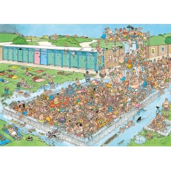 Jan van Haasteren Pool Pile-Up 1000 pcs Puzzle układanka 1000 szt. Kreskówki