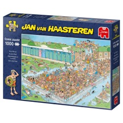 Jan van Haasteren Pool Pile-Up 1000 pcs Puzzle układanka 1000 szt. Kreskówki