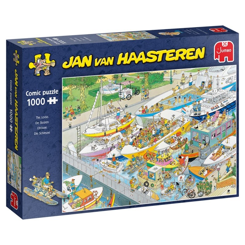 Jan van Haasteren The Locks 1000 pcs Puzzle układanka 1000 szt. Komiksy Jan van Haasteren The Locks 1000 pcs Puzzle układanka 1000 szt. Komiksy