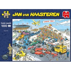 Jan van Haasteren Formula 1, The Start 1000 pcs Puzzle układanka 1000 szt. Komiksy