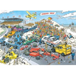 Jan van Haasteren Formula 1, The Start 1000 pcs Puzzle układanka 1000 szt. Komiksy