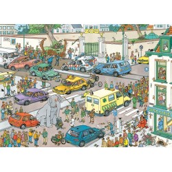 Jan van Haasteren Goes Shopping 1000 pcs Puzzle układanka 1000 szt. Komiksy