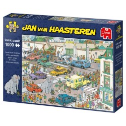 Jan van Haasteren Goes Shopping 1000 pcs Puzzle układanka 1000 szt. Komiksy