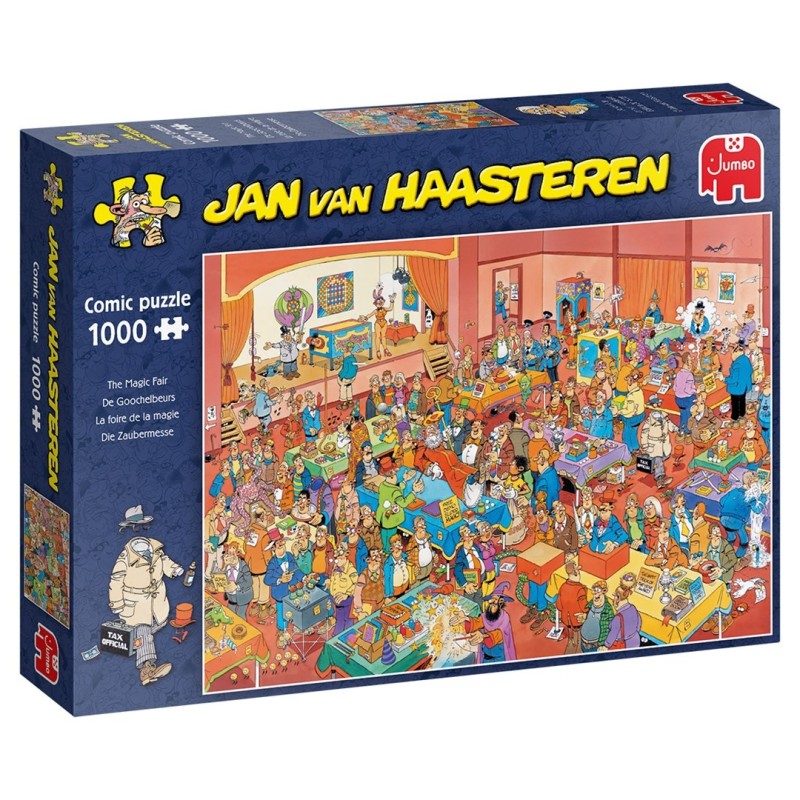 Jan van Haasteren The Magic Fair 1000 pcs Puzzle układanka 1000 szt. Komiksy Jan van Haasteren The Magic Fair 1000 pcs Puzzle układanka 1000 szt. Komiksy