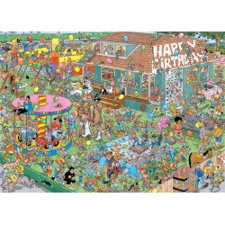 Jan van Haasteren Children's Birthday Party 1000 pcs Puzzle układanka 1000 szt. Komiksy