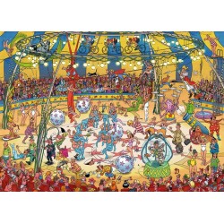 Jan van Haasteren Acrobate Circus 1000 pcs Puzzle układanka 1000 szt. Komiksy
