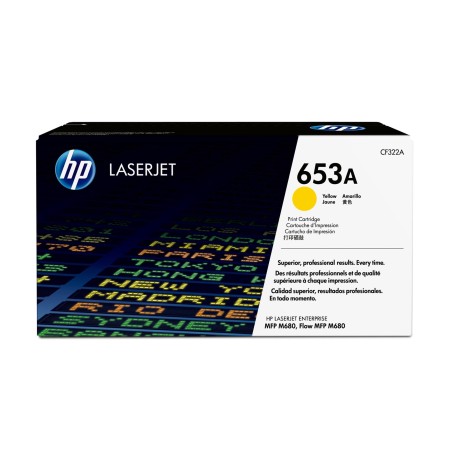 Wkład HP nr 653A HP653A HP 653A Żółty Gelb (CF322A)