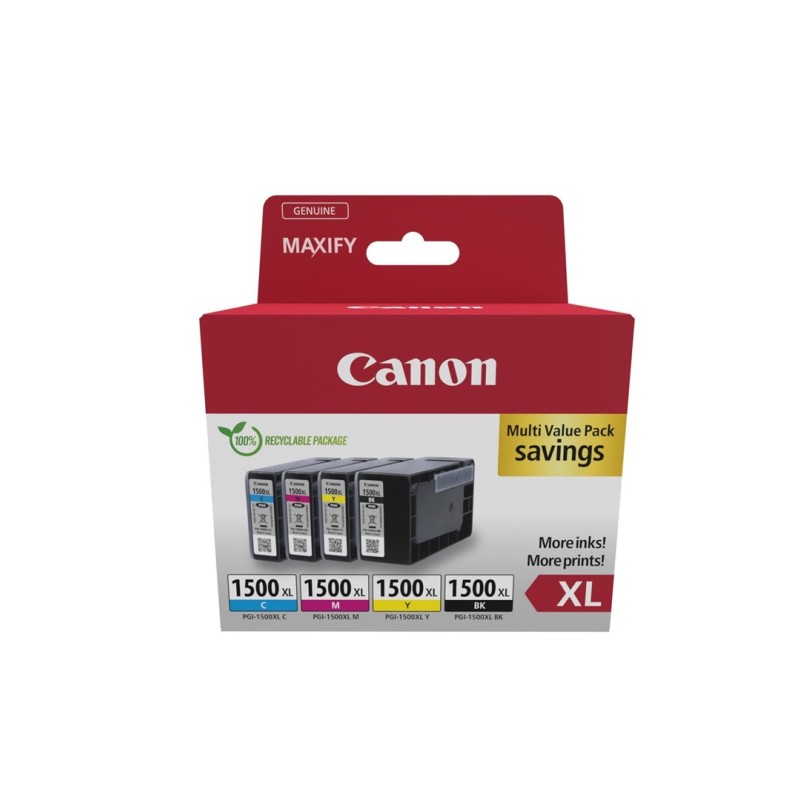 Canon 9182B010 - Wysoka (XL) wydajność - 4 szt. - Opakowanie zbiorcze Canon 9182B010 - Wysoka (XL) wydajność - 4 szt. - Opakowanie zbiorcze