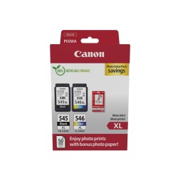Zestaw promocyjny zdjęć Canon 8286B011 - Cyjan - Purpurowy - Żółty - 2 sztuki