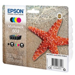 Zestaw tuszy Epson 603 Multipack C13T03U640