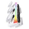 Karta graficzna XFX RX 9070XT Mercury Magnetic Air RGB Gaming 16 GB OC Biały detaliczny - 16,384 MB - GDDR6