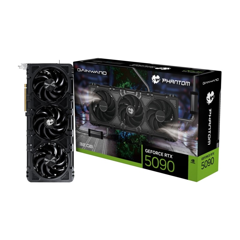 Gainward RTX 5090 Phantom 32GB GDDR7 - Karta graficzna - PCI-Express Gainward RTX 5090 Phantom 32GB GDDR7 - Karta graficzna - PCI-Express