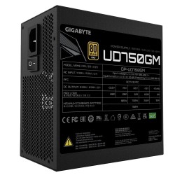 Gigabyte GP-UD750GM moduł zasilaczy 750 W 20+4 pin ATX ATX Czarny