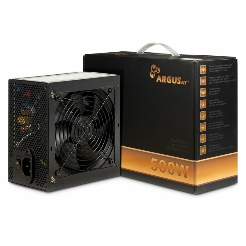 Zasilacz Inter-Tech ArgusNT BPS-500 - 500 W - 100 - 240 V - 47 - 63 Hz - 7/3,5 A - 100 W - 420 W Zasilacz Inter-Tech ArgusNT BPS-500 - 500 W - 100 - 240 V - 47 - 63 Hz - 7/3,5 A - 100 W - 420 W