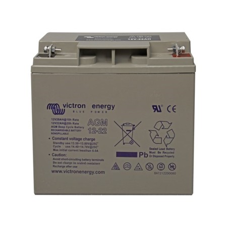 Victron Energy 12V/22Ah AGM Deep Cycle Batt.