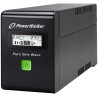 UPS POWERWALKER VI 600 SW IEC LINE-INTERACTIVE 600VA 3X IEC C13 USB-B LCD PURE SINE WAVE