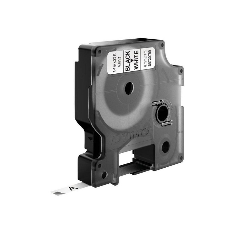 DYMO D1 - Standard Etykiety - Czarno na białym - 6mm x 7m DYMO D1 - Standard Etykiety - Czarno na białym - 6mm x 7m
