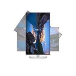 Monitor DELL UltraSharp U2422H LED display 60,5 cm (23.8") 1920 x 1080 px Full HD LCD Srebrny