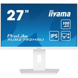 iiyama ProLite XUB2792HSU-W6 LED display 68,6 cm (27") 1920 x 1080 px Full HD Biały