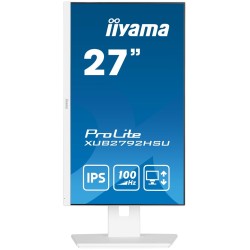 iiyama ProLite XUB2792HSU-W6 LED display 68,6 cm (27") 1920 x 1080 px Full HD Biały