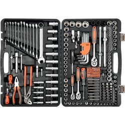 Zestaw kluczy 225 elementów 1/2"/3/8"/1/4" STHOR 58693