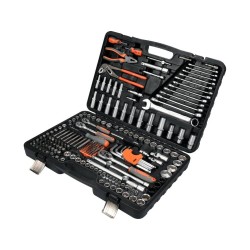 Zestaw kluczy 225 elementów 1/2"/3/8"/1/4" STHOR 58693