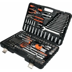 Zestaw kluczy 225 elementów 1/2"/3/8"/1/4" STHOR 58693