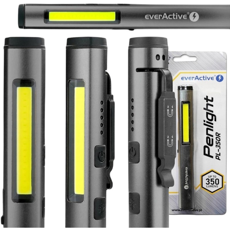 EVERACTIVE ŁADOWALNA LATARKA WARSZTATOWA INSPEKCYJNA DIODOWA (LED) PL-350R PL-350R EVERACTIVE ŁADOWALNA LATARKA WARSZTATOWA INSPEKCYJNA DIODOWA (LED) PL-350R PL-350R
