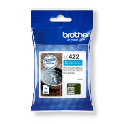 Brother LC422C nabój z tuszem 1 szt. Oryginalny Cyjan