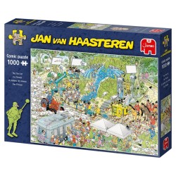 Jan van Haasteren The TV Studios 1000 pcs Puzzle układanka 1000 szt. Komiksy