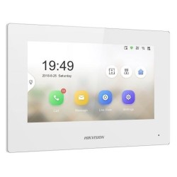 Hikvision Pro Series DS-KH6320-WTE2-W wideodomofon 17,8 cm (7") Biały