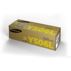 Samsung Oryginalny żółty toner o wysokiej wydajności HP CLT-Y506L