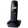 Panasonic KX-TG1611 telefon Telefon w systemie DECT Czarny Nazwa i identyfikacja dzwoniącego