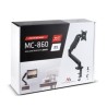 Uchwyt biurkowy do monitora Maclean MC-860 (biurkowy 13" - 27" max. 8kg)