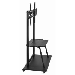 Gembird TVS-100F-01 uchwyt do tablic informacyjnych 2,54 m (100") Czarny