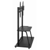 Gembird TVS-100F-01 uchwyt do tablic informacyjnych 2,54 m (100") Czarny