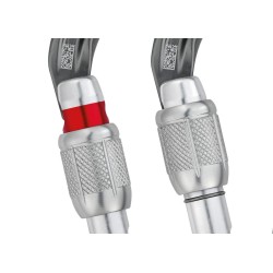 Petzl M36A SL karabińczyk do wspinaczki Zapięcie z blokadą W kształcie litery D Aluminium Szary 1 szt.
